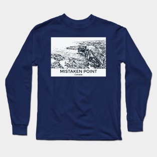 Mistaken Point - Canada Long Sleeve T-Shirt